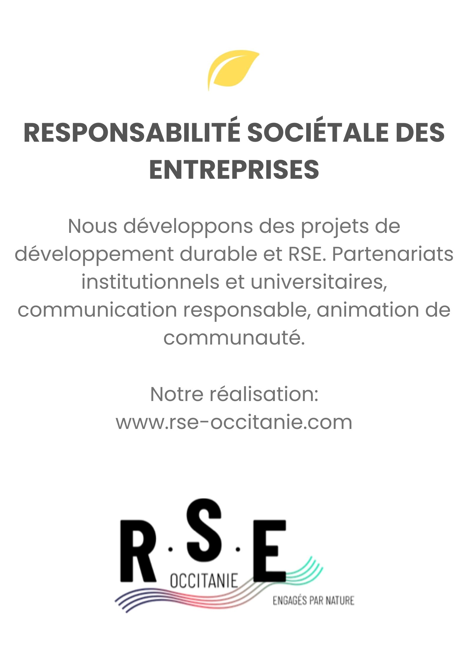 responsabilité sociétale des entreprises 1