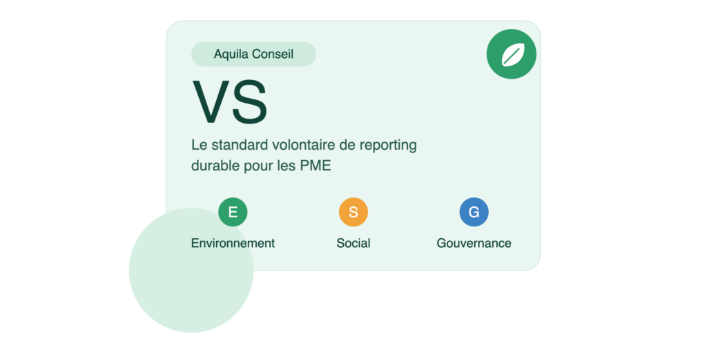 VS, le standard volontaire de reporting durable pour les PME - Aquila Conseil